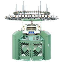 High speed dual-size single loop pile circuiar knitting manchine