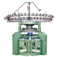 High speed double jersey circular knitting machine